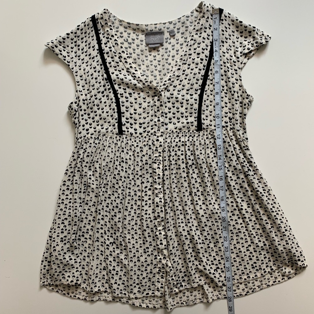 Vanessa Virginia short sleeve size small top - Picture 7 of 8
